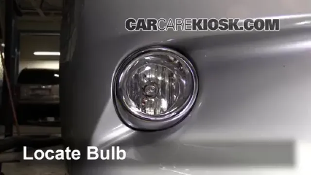 2014 Lexus ES350 3.5L V6 Luces Luz de niebla (reemplazar foco)